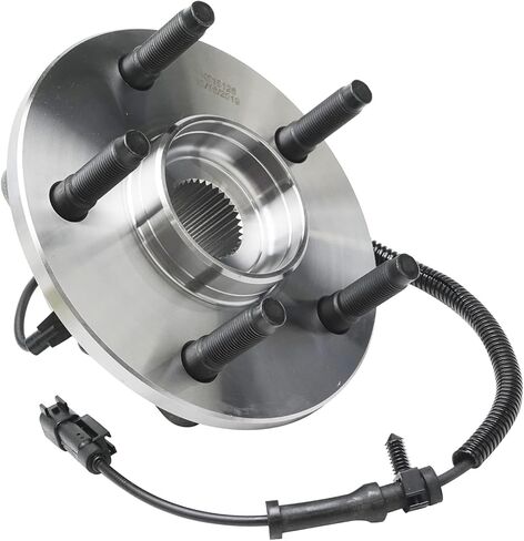 Detroit Axle - Front Wheel Bearing Hubs Brake Kit for 2009-2011 Dodge Ram 1500, Wheel Bearing Hubs Drilled Slotted Disc Brake Rotors Ceramic Brakes Pads Replacement : 13.23" inch Rotor in Saudi Arabia