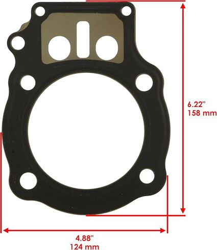 Caltric Cylinder Head Gasket Compatible with Honda 12251-HN7-013 in Saudi Arabia