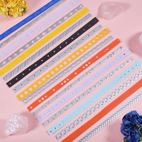 Decorative Stitched Strips Cutting Dies for Card Making Stitched Frame Cut Die for DIY Scrapbooking Journal Embossing Paper Craft Decor in Saudi Arabia