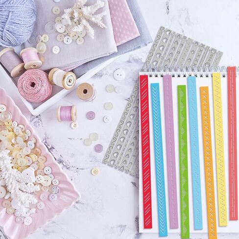 Decorative Stitched Strips Cutting Dies for Card Making Stitched Frame Cut Die for DIY Scrapbooking Journal Embossing Paper Craft Decor in Saudi Arabia