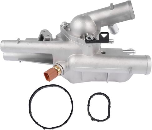 Thermostat Housing Assembly Replacement for Hyundai Sonata 2.4L Non-Hybrid 2011-2014 Tucson Santa Fe Kia Optima 2.4L 256002G500 25600-2G500 in Saudi Arabia