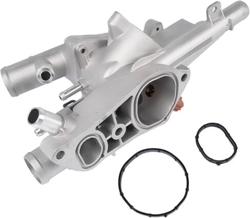 Thermostat Housing Assembly Replacement for Hyundai Sonata 2.4L Non-Hybrid 2011-2014 Tucson Santa Fe Kia Optima 2.4L 256002G500 25600-2G500 in Saudi Arabia