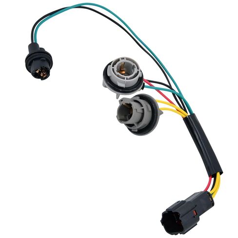 2pcs Socket & Wire Tail Light Harness Connector Compatible with Kia Sedona 2015 2016 2017 2018 Replace 92480-A9020 in Saudi Arabia