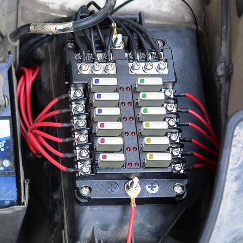 GLOSO SAE Type 2 (Non-Cycling) Circuit Breaker, E321 Type II Modified Reset- 1 Pack (20A, ATC Terminals) in Saudi Arabia