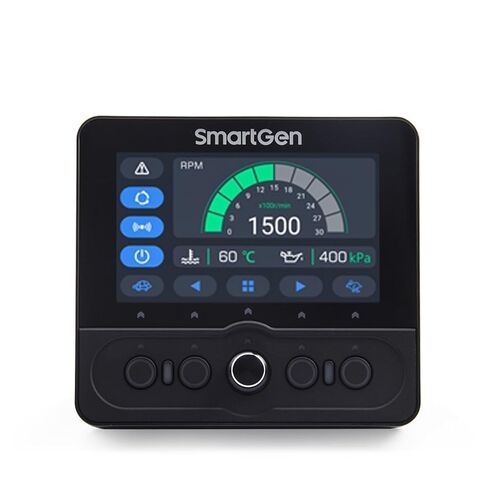 وحدة التحكم في محرك المولد EP4300 يمكن أن تعرض بيانات الأداة 4.3 بوصة ملونة RS485 USB CANBUS واجهة in Saudi Arabia