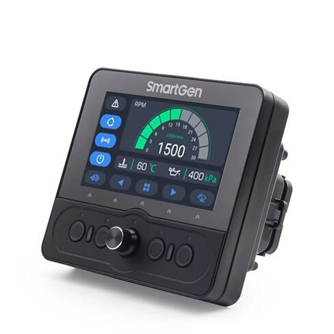 وحدة التحكم في محرك المولد EP4300 يمكن أن تعرض بيانات الأداة 4.3 بوصة ملونة RS485 USB CANBUS واجهة in Saudi Arabia