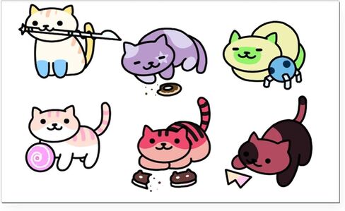 CafePress Neko Atsume: Steven Universe V1 Rectangle Car Bumper Magnet in Saudi Arabia
