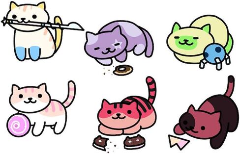 CafePress Neko Atsume: Steven Universe V1 Rectangle Car Bumper Magnet in Saudi Arabia