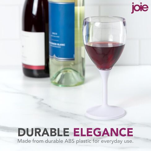 Joie Wine Glass To Go, Portable Wine Glass, Detachable Stem, BPA-free in Saudi Arabia