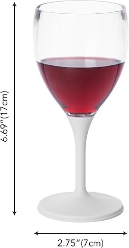 Joie Wine Glass To Go, Portable Wine Glass, Detachable Stem, BPA-free in Saudi Arabia