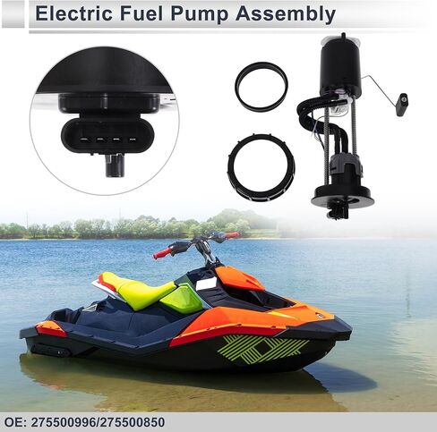 Electric Fuel Pump Assembly for Seadoo Jetski RXP RXT GTI GTX 130 170 230 260 300 2012-2024 Fuel Filter Pump Module No.275500996/275500850 in Saudi Arabia