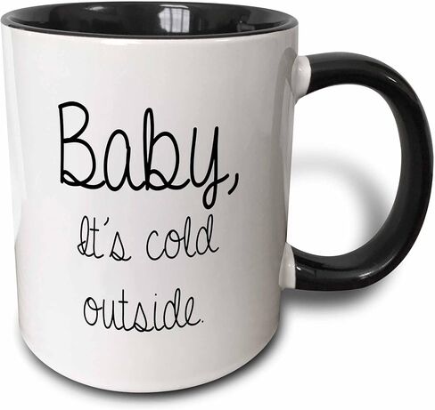 3dRose Alcohol Because No Story Starts With A Salad Ceramic Mug, 11 oz, Red in Saudi Arabia