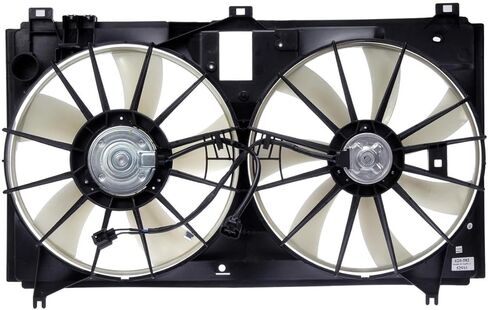 Engine Cooling Fan Assembly 1PC Replaces 1636131080, 1636131110 Compatible with GS350 2007 2008 2009 2010 2011 in Saudi Arabia