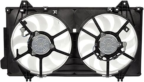 Engine Cooling Fan Assembly 1PC Replaces PE1115025, PE1115025A Compatible with Mazda 6 2014 2015 2016 2017 in Saudi Arabia