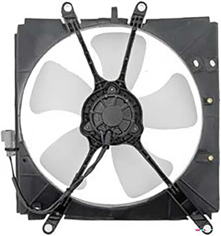 Engine Cooling Fan Assembly 1PC Replaces 1636102050, 1636111020 Compatible with Corolla 1993 1994 1995 1996 1997 Compatible with Geo Prizm 1993 1994 1995 1996 1997 in Saudi Arabia