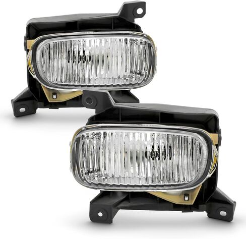 AKKON - Fit 2000-2004 Toyota Tundra Regular/Access Cab 00-04 OEM المصابيح الأمامية وأضواء الزوايا - مصابيح الضباب مع استبدال المفتاح in Saudi Arabia