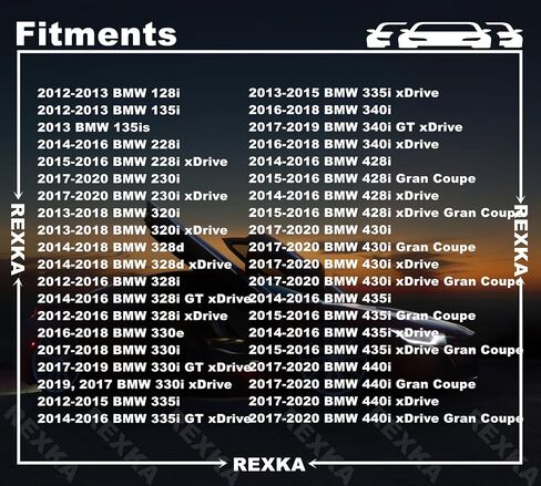 Rexka 30pcs Bumper Cover Fender Liner Splash Shield Radiator Support Screw for BMW Mini 07149126886 F81 F87 F88 F20 F21 F22 E90 E91 MINI in Saudi Arabia