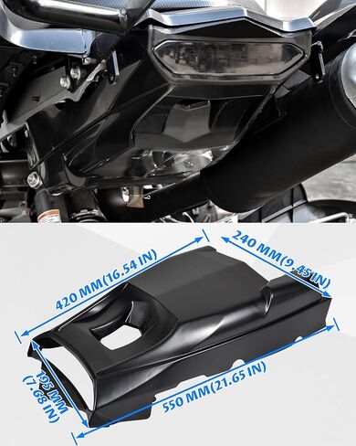 SAUTVS Black Rear Tail Light Cover Taillight Cover for Yamaha Raptor 700 700R 2006-2025 Accessories (1PC, Replace #1PE-H4716-10-00) in Saudi Arabia