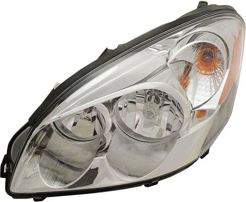 Garage-Pro Headlights Assembly Driver Passenger Side For Buick Lucerne 2006-2011 Halogen w/Bulb, White Turn Signal, Fits CX CXL CXL Special Edition Super Replaces# 25974773, 25974774 in Saudi Arabia