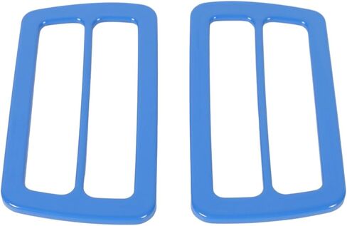 Daeiclru Dashboard Air Vent Outlet Cover Compatible with Toyota Tacoma 2024 2025, Side Air Outlet Cover, Center Console A/C Wind Outlet Trim Cover Interior Accessories (Blue) in Kuwait