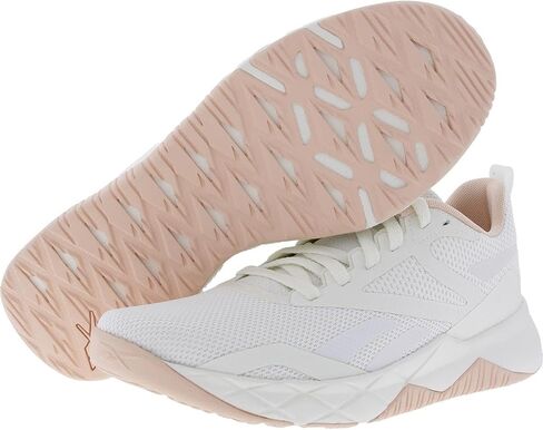 حذاء رياضي نسائي من Reebok NFX Trainer - لون الطباشير/الطين المغسول/الأحذية بيضاء، 9 in Saudi Arabia