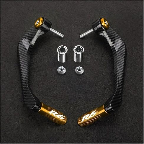 دراجة نارية Handguard ل YZFR6 YZF-R6 YZF R6 2004-2024 2023 2022 2021 2025 المقود القبضات دواسة فرامل عتلات الحرس حامي Handguard in Kuwait