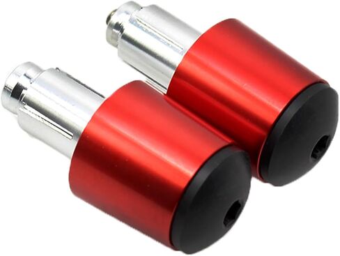 Motorcycle Bar End Cap Bars Ends Plug Weights for 14mm and 18mm Handlebar Inner Diameter Gold in Saudi Arabia