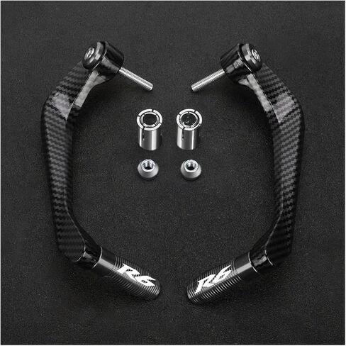 دراجة نارية Handguard ل YZFR6 YZF-R6 YZF R6 2004-2024 2023 2022 2021 2025 المقود القبضات دواسة فرامل عتلات الحرس حامي Handguard in Kuwait
