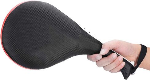 Taekwondo Kick Pad, High Dense Sponge Double Clapper Kicking Pad Striking Pad TKD Kicking Targets Training Paddles with Wrist Strap for Karate Taekwondo Kickboxing Training in Kuwait