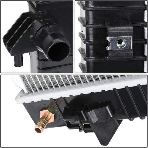 13099 مشعاع متوافق مع 2009-2010 Ford F-150 4.6L 5.4L 6.2L 2009-2014 Expedition، Lincoln Navigator 5.4L AT Factory Style استبدال مشعاع تبريد ألومنيوم 9L3Z8005A 9L3Z8005B CU13099 in Kuwait