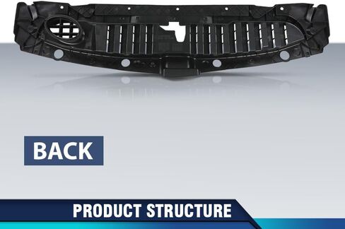 PIT66 Upper Radiator Support Cover Compatible with Chevy Silverado 1500 2019-2023, Compatible with Chevy Silverado 1500 LTD 2022 84535853, GM1224155 in Saudi Arabia