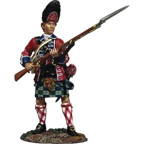W. Britain American Revolution 16090 British 42nd Royal Highland Regiment Standing Defending 1:30 Scale Metal in Saudi Arabia