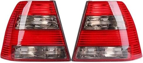 Compatible with VW Jetta MK4 GLI sedan, 1999-2007 US version, rear bumper, taillights, brake light housing, bulb free automotive accessories(Grey 1 Pair) in Saudi Arabia