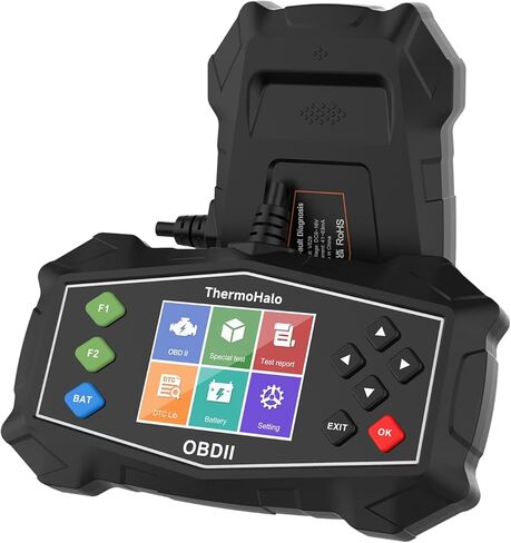 الماسح الضوئي obd2 - أداة تشخيص قارئ رمز السيارة لفحص ضوء المحرك، وقارئ رمز الخطأ وإعادة ضبطه، والبيانات في الوقت الحقيقي، واختبار الجهد الكهربائي، وجاهزية EVAP وI/M لجميع سيارات obd II منذ عام 1996 obd2 v321 in Kuwait
