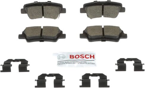 مجموعة وسادات فرامل قرص السيراميك الفاخرة من BOSCH BC1848 - متوافقة مع سيارات مختارة من Hyundai Tucson؛ كيا سبورتاج؛ مؤخرة in Saudi Arabia