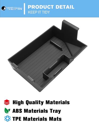 for Center Console Armrest Organizer Tray Compatible with 2003-2007 Classic Silverado/Sierra 1500/2500HD/3500HD & 2002-2006 Avalanche – Full Console w/Bucket Seats Only in Saudi Arabia