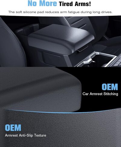 for Center Console Armrest Organizer Tray Compatible with 2003-2007 Classic Silverado/Sierra 1500/2500HD/3500HD & 2002-2006 Avalanche – Full Console w/Bucket Seats Only in Saudi Arabia