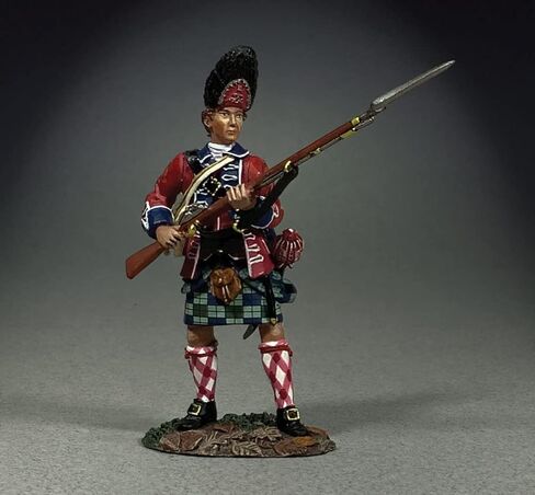W. Britain American Revolution 16090 British 42nd Royal Highland Regiment Standing Defending 1:30 Scale Metal in Saudi Arabia