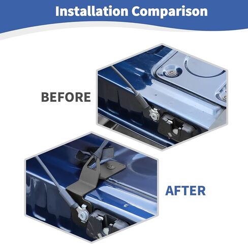 for RAM TRX Tailgate Cable Mount Bracket Fit for RAM TRX 2018-Present Black Exterior Accessories 2pcs in Saudi Arabia