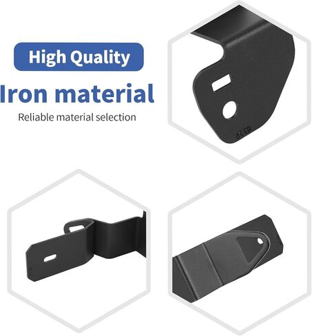for RAM TRX Tailgate Cable Mount Bracket Fit for RAM TRX 2018-Present Black Exterior Accessories 2pcs in Saudi Arabia