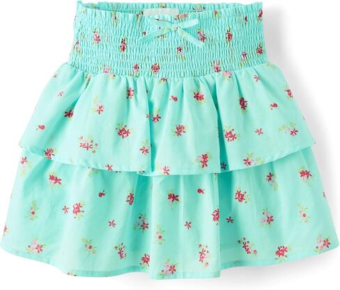 The Children's Place Girls' Pull On Everyday Skorts, White Daisy Floral in Saudi Arabia