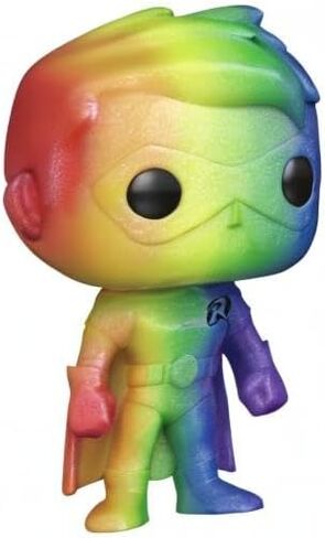 Funko Pop Heroes: Pride - Robin - DC Comics - Collectable Vinyl Figure - Gift Idea - Official Merchandise - Toys for Kids & Adults - Superheroes Fans - Model Figure for Collectors and Display in Saudi Arabia
