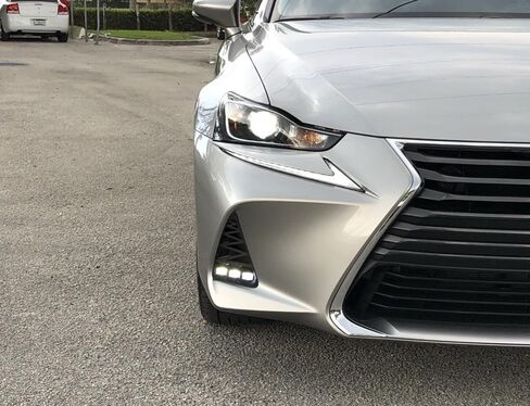 iJDMTOY JDM Tri-Projector Lens LED Fog Light Garnish Bezels Compatible with 2017-2020 Lexus is (IS200t IS250 IS300 IS350), Powered by 6500K White High Power LED Diodes in Saudi Arabia