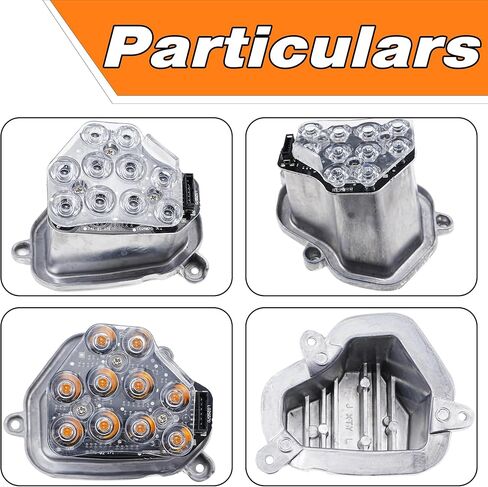 مجموعة مصابيح زينون HID الأمامية، لمبة صابورة زينون LED وحدة الصمام الثنائي تناسب 2011-2013 BMW 528i 535i 550i 528i xDrive 535i xDrive 550i xDrive Repalce #63127262731 63117316217 63117271901 (الجانب الأيسر) in Kuwait