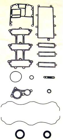 Rareelectrical New Powerhead Gasket Kit Compatible With Mariner Mercury 3 Cyl 3.6255 Bore 1.5L Optimax 90 Hp 3 Cyl 3.6255 Bore 1.5L Optimax 80 Hp By 27-879855A04 500-207 in Saudi Arabia