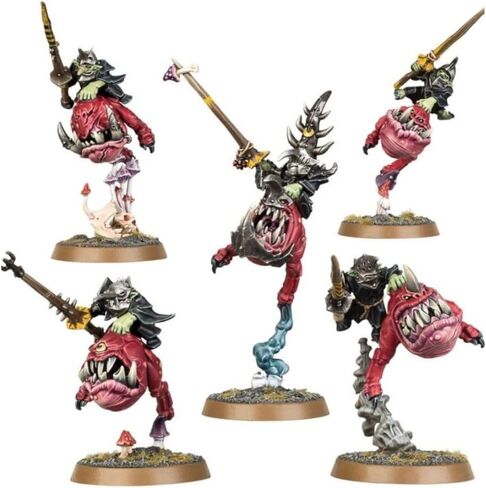 Games Workshop Warhammer: GLOOMSPITE GITZ: Squig Hoppers in Saudi Arabia