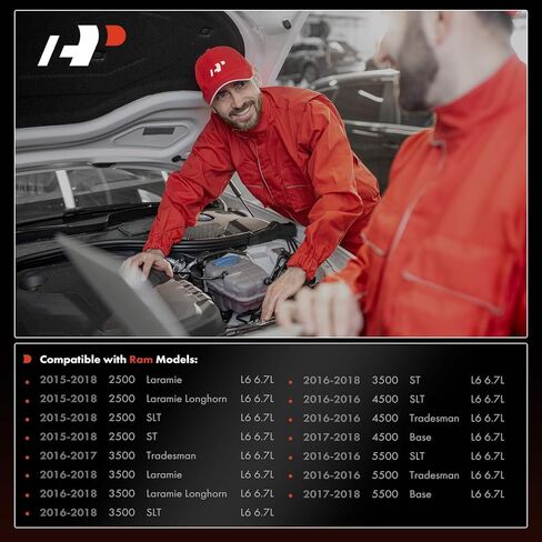 غطاء فلتر الوقود الممتاز متوافق مع Ram 2500 2015-2018، 3500 4500 5500 2016-2018، متوافق مع Cummins 6.7، يستبدل # 68157290AB 68157290AA in Saudi Arabia