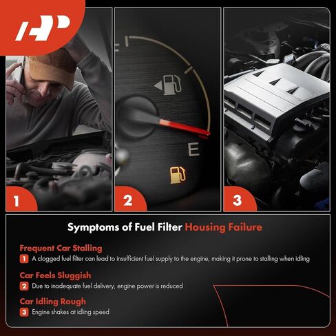 غطاء فلتر الوقود الممتاز متوافق مع Ram 2500 2015-2018، 3500 4500 5500 2016-2018، متوافق مع Cummins 6.7، يستبدل # 68157290AB 68157290AA in Saudi Arabia