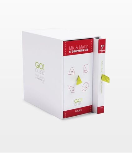 Accuquilt GO! Qube 5" Companion Set-Angles in Saudi Arabia