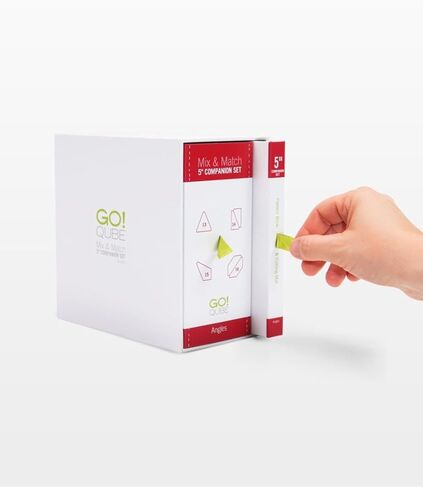 Accuquilt GO! Qube 5" Companion Set-Angles in Saudi Arabia